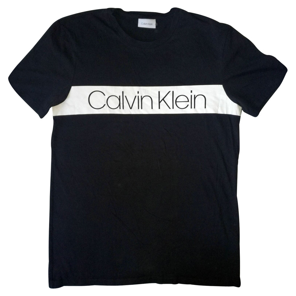 Calvin Klein Top en Coton en Noir
