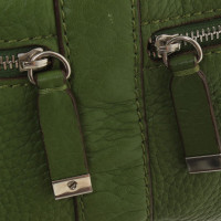 Tod's sac à main en cuir vert