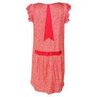 Balenciaga zijden jurk met bloemmotief