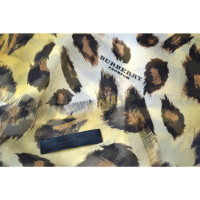 Burberry Prorsum Sciarpa di seta con stampa leopardo