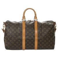 Louis Vuitton Keepall 45 Canvas in Bruin