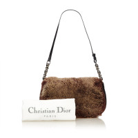 Christian Dior Malice Bag en Fourrure en Marron