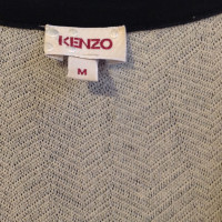 Kenzo Robe motif zigzag
