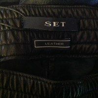 Set Leather shorts
