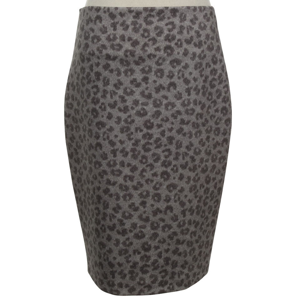 St. Emile skirt with leopard pattern