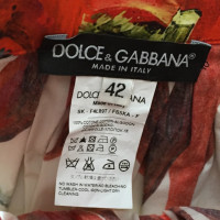 Dolce & Gabbana Rok met chilipepers patroon