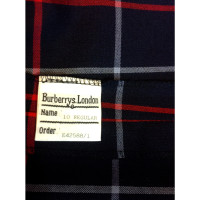 Burberry Gonna a pieghe in lana