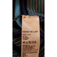 Karen Millen vestito a strisce con balza