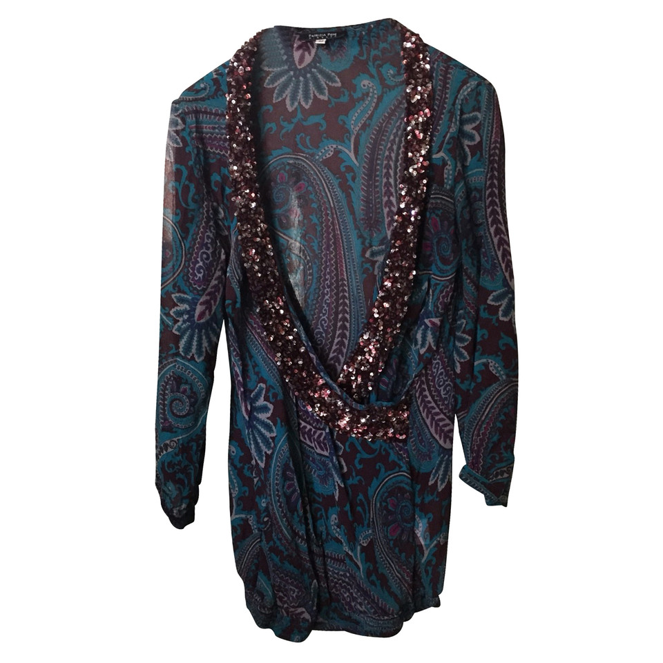 Patrizia Pepe Silk blouse with sequins