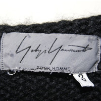 Yohji Yamamoto thick black wool sweater