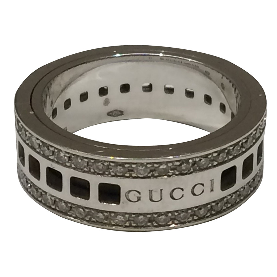 Gucci Witgouden ring