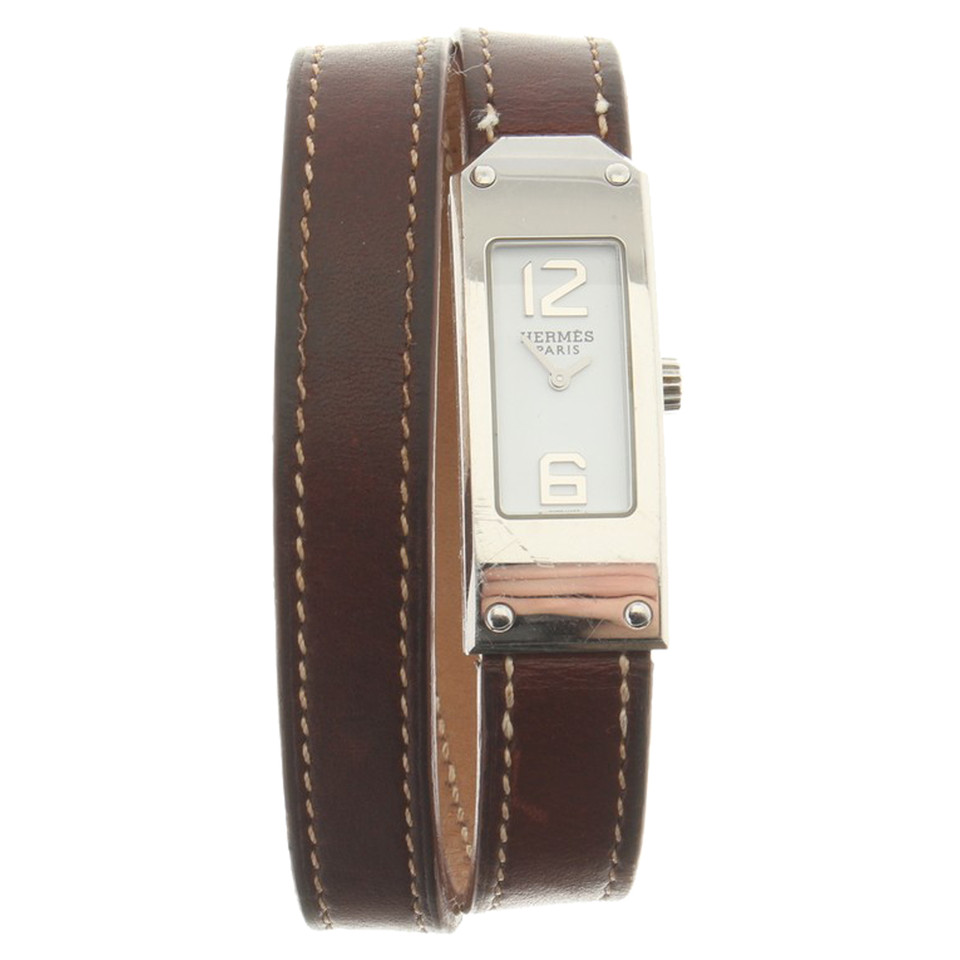 Hermès Wristwatch made of stainless steel