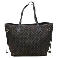 Louis Vuitton Neverfull MM32 in Cotone in Marrone