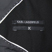 Karl Lagerfeld Blazer aus Wolle in Schwarz