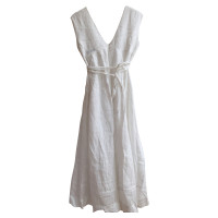Max Mara Linen dress in white