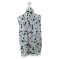 Armani Collezioni Seidentop mit Bubble-Print