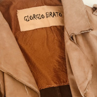 Giorgio Brato leather coat