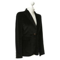 Dolce & Gabbana black velvet Blazer