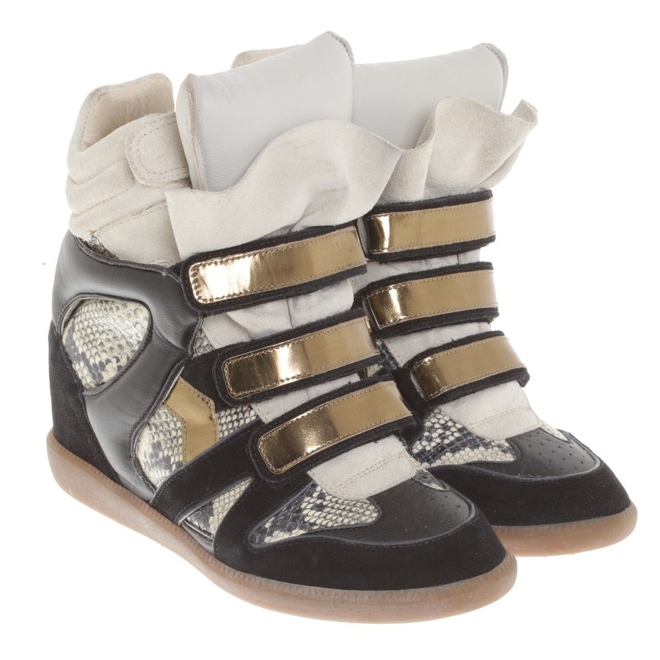 Isabel Marant Sneaker-Wedges mit Muster