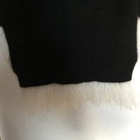N°21 Angora sweater with feathers
