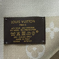 Louis Vuitton Monogram Shine-panno in beige / oro