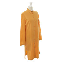 Jil Sander Shirt dress in bright orange