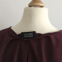 Steffen Schraut Silk blouse in Bordeaux
