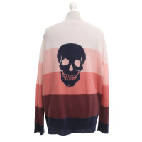 Skull Cashmere Sweater met patroon
