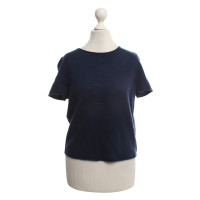 Skull Cashmere Top in donkerblauw