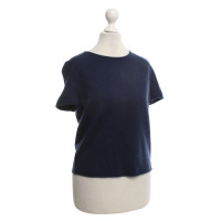 Skull Cashmere Top in donkerblauw