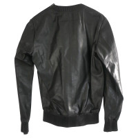 Givenchy Top Leather in Black