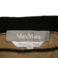 Max Mara Cardigan à rayures en lin