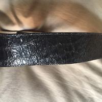 Elisabetta Franchi Coconut print leather belt