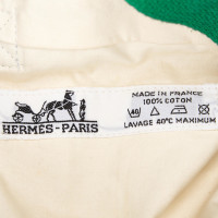 Hermès Tela stampa floreale Shoulder bag