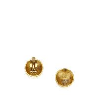 Chanel Gold-tone Clip On Earrings