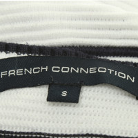 French Connection top with stripe pattern