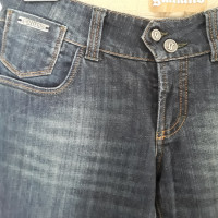 John Galliano  7/8 jeans in dark blue