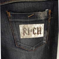 Richmond 7/8-Jeans in Dunkelblau 