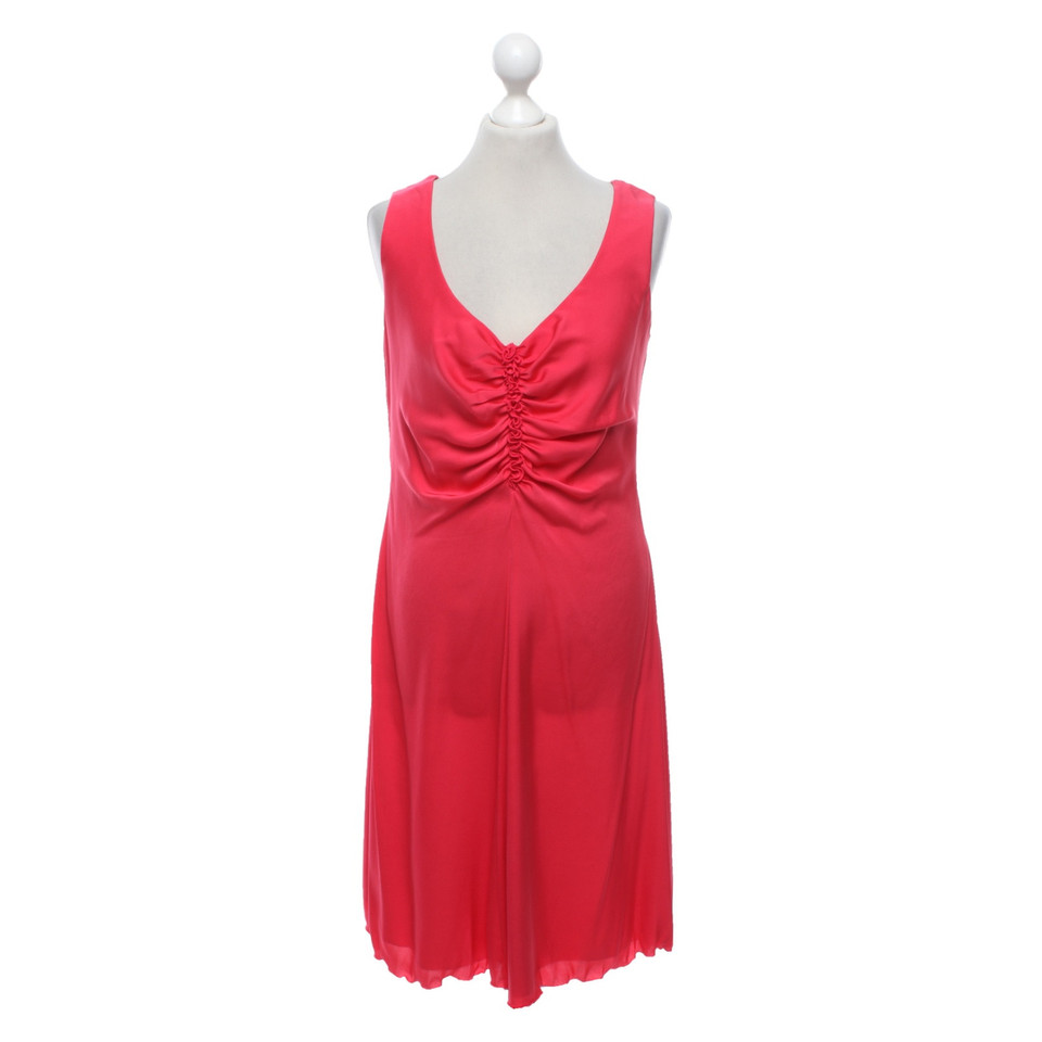 Armani Collezioni Kleid aus Seide in Rot