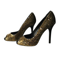 Dolce & Gabbana Peep-toes with sequins