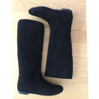 Giuseppe Zanotti Knee high suede pull on boots