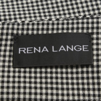 Rena Lange Rock mit kariertem Muster