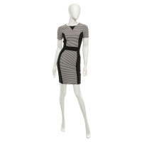 French Connection Dress in black and white