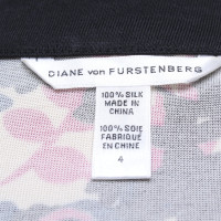 Diane Von Furstenberg Abito avvolgente con stampa floreale