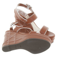 Christian Dior Zeppe a Brown