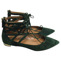 Aquazzura Ballerinas aus Wildleder