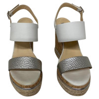 Hogan Sandals Leather in White