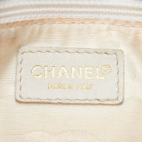 Chanel Surpique Leather in White