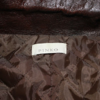 Pinko Leather Trench