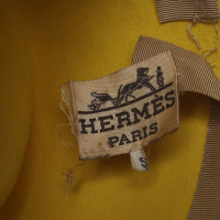 Hermès Hoed in geel